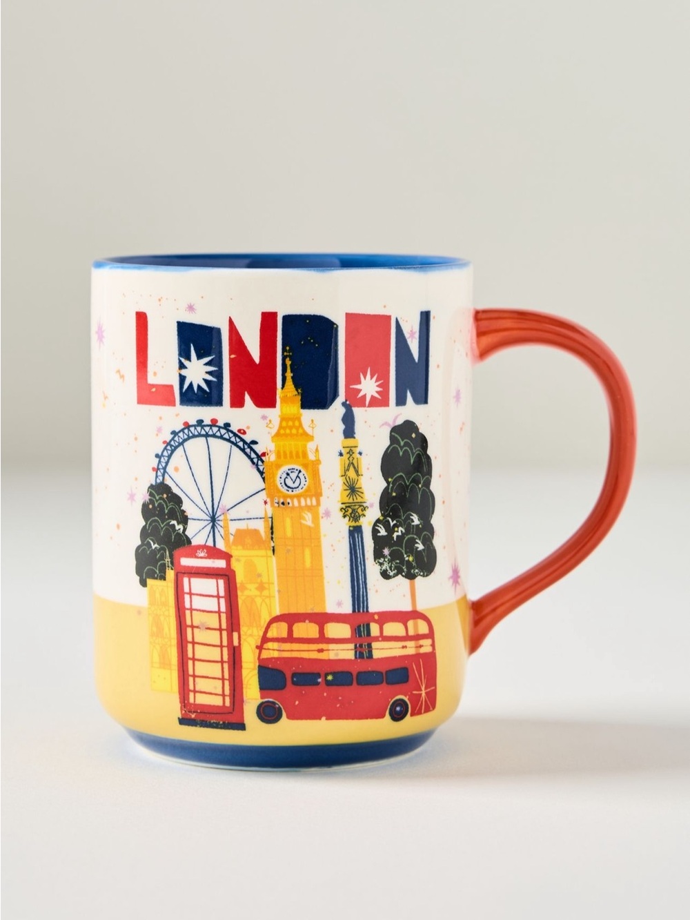 Anthropologie DANIELLA MANINI STONEWARE MUG